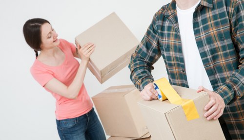 Organised home storage items in Balham