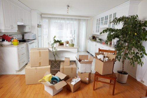 Organised student belongings stored safely in Balham