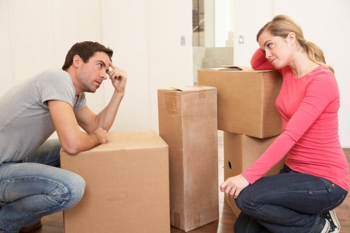 Safe loading of boxes and furniture for house removals in Balham